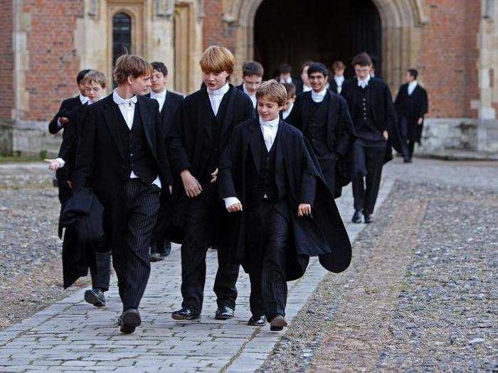 5. Eton College, Windsor, UK