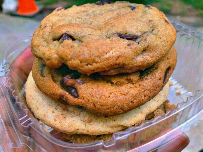 Washington, DC: chocolate chip cookie at Captain Cookie and the Milk Man