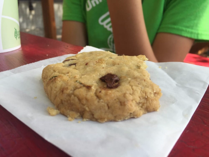 Salt Lake City, Utah: the chocolate chip zucchini cookie at Buds