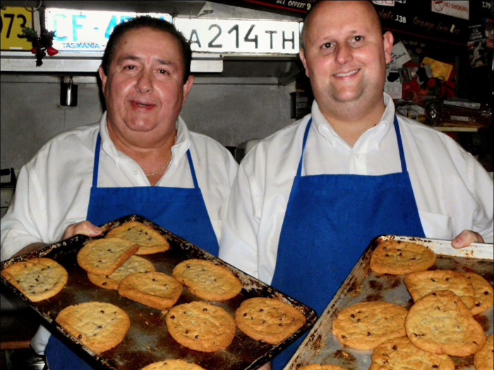 Corinth, Mississippi: the chocolate chip cookie at Abe