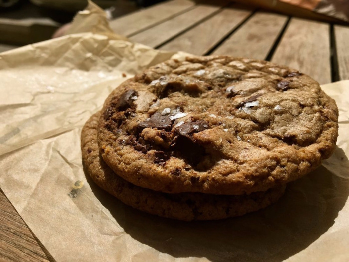 Detroit, Michigan: the sea salt chocolate chunk cookie at Avalon International Breads