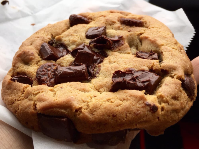 Boston, Massachusetts: the chocolate chip cookie at Blunch