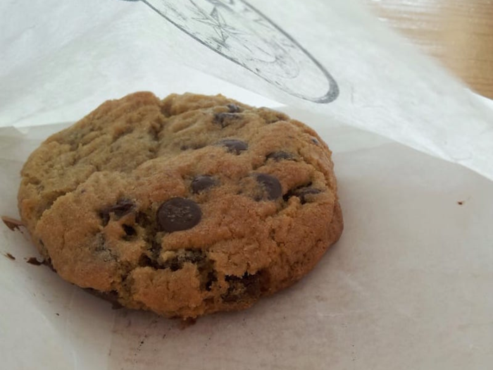 Des Moines, Iowa: the chocolate chip cookie from Scenic Route Bakery