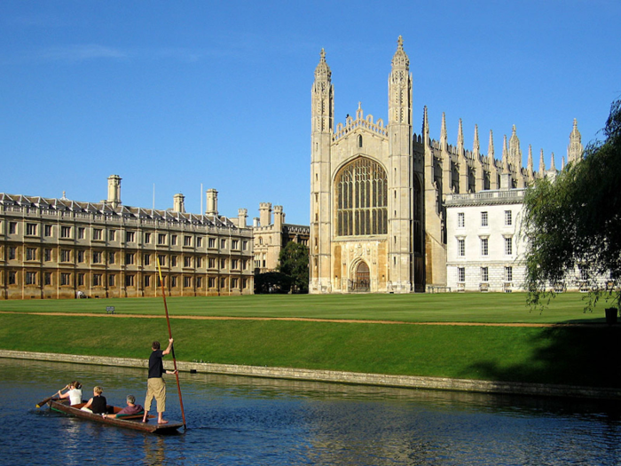 4. University of Cambridge, UK — The fourth-oldest surviving university in the world houses 150 faculties across six schools: Arts and Humanities, Biological Sciences, Clinical Medicine, Humanities and Social Sciences, Physical Sciences and Technology. It is among the best universities in the world for physical and life sciences.