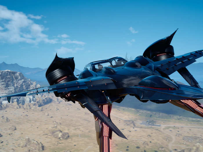 The car can also transform and fly. Just putting that out there.