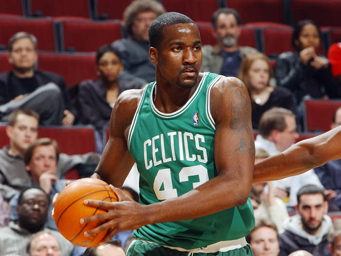 Kendrick Perkins was picked No. 27 overall and traded to the Boston Celtics.