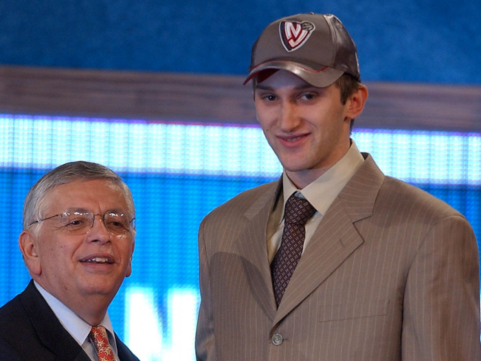 Zoran Planinic was picked No. 22 overall by the New Jersey Nets.