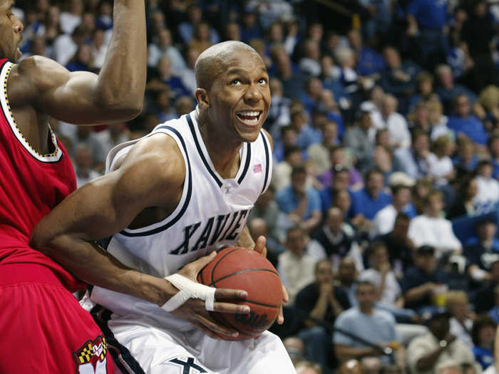 David West was picked No. 18 overall by the New Orleans Hornets.