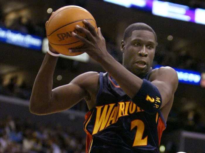 Mickael Pietrus was picked No. 11 overall by the Golden State Warriors