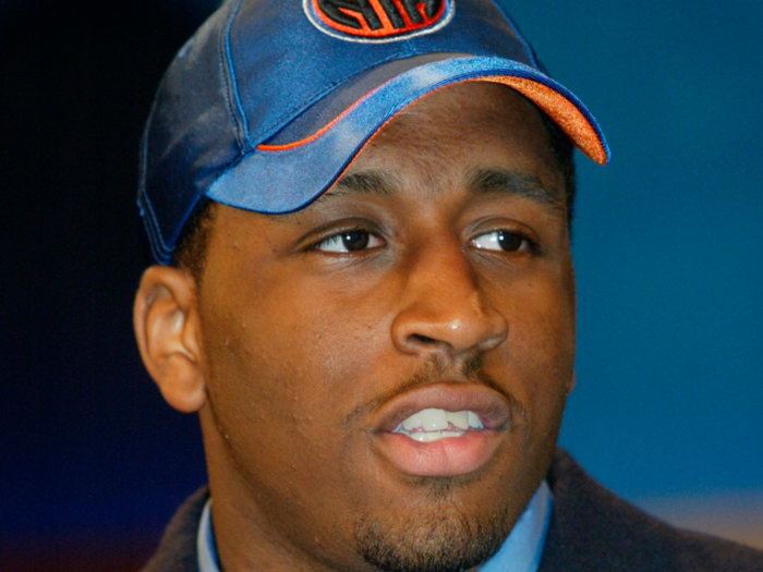 Michael Sweetney was picked No. 9 overall by the New York Knicks.
