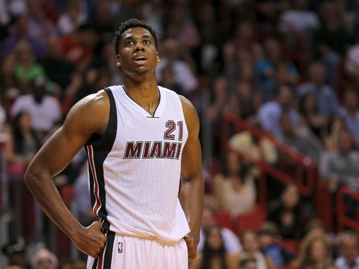 15t. Hassan Whiteside — $22.1 million