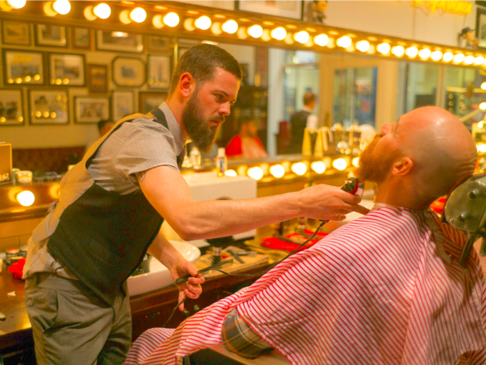 Personal grooming is also a favourite for the ultra-rich — £19,500 is spent on this service per year.