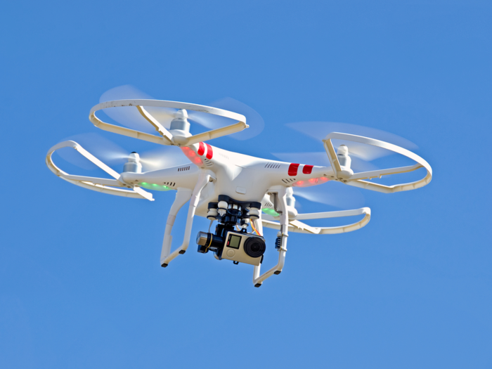 Just Eat is also keeping an eye on drone developments as these could also be used to deliver food from A to B one day.