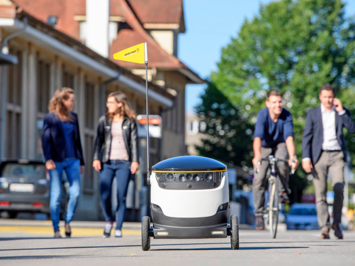 Up to 20 Starship robots have been trialled by Just Eat in Greenwich, South East London. Around a dozen restaurants have taken part in the trials.