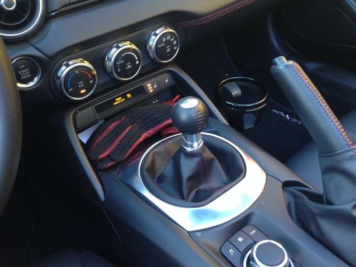 The six-speed manual is pure joy. The shifts are easy and precise.