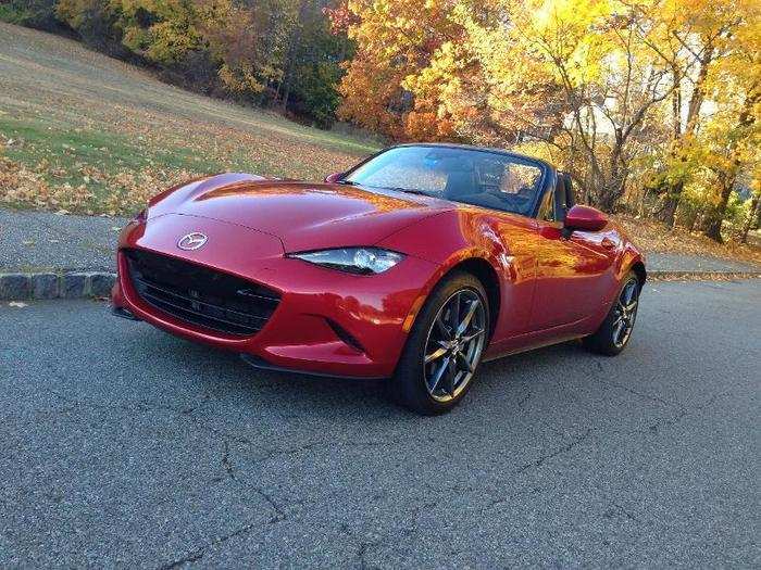 Also, the $31,000 MX-5 just looks sharp in red.