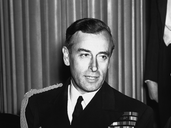 This is Mountbatten in 1943.