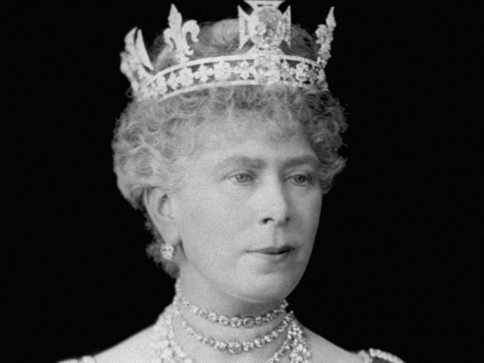 The real-life Queen Mary died in 1936, four years after this portrait was taken.