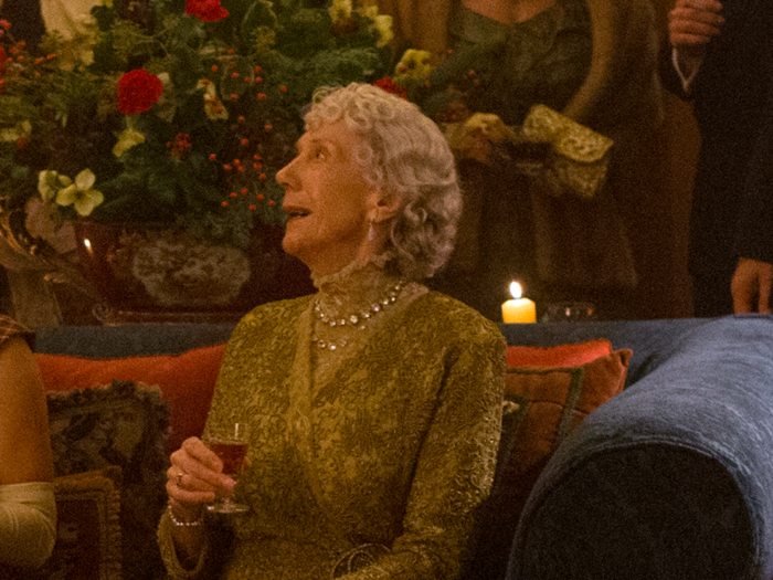 Eileen Atkins plays Queen Mary, Elizabeth II