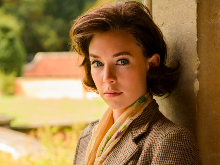 Vanessa Kirby portrays Princess Margaret, the queen