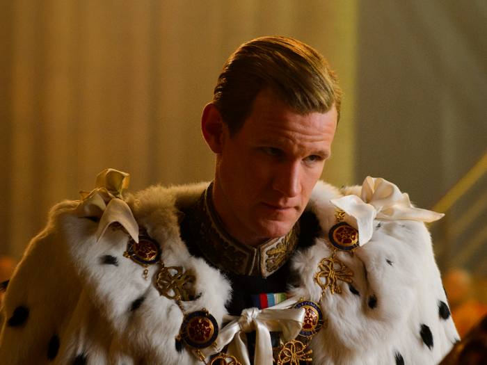 Matt Smith plays the queen