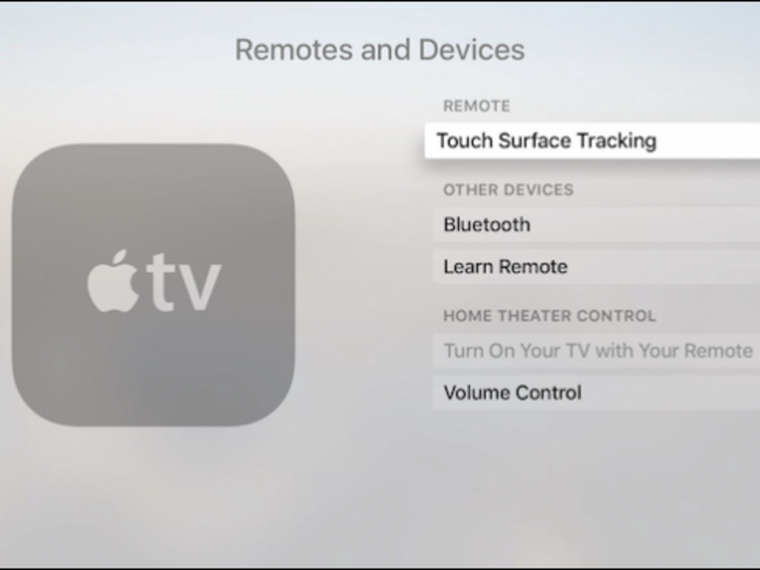 The new Apple TV remote can be a little bit jumpy. Luckily, it