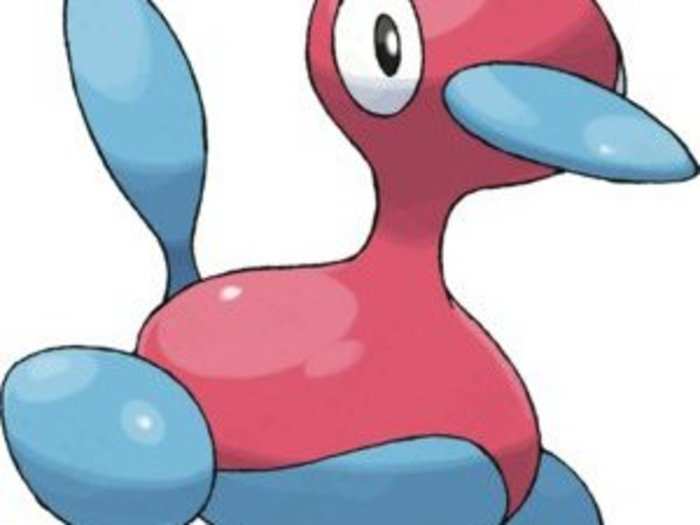 Porygon evolves into Porygon2.