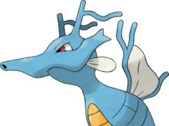 Seadra evolves into Kingdra.