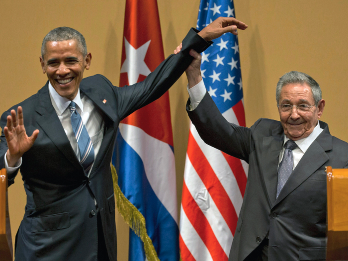 In March 2016, Barack Obama made the momentous trip to Cuba to commemorate new diplomatic relations with the country with Cuban President Raul Castro. Fidel Castro was still very distrustful of the US and made it clear, insisting that Cuba did not need anything from the United States.