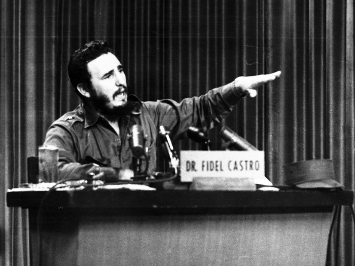 In 1959, Fidel Castro entered Havana and completed an overthrow of Cuban dictator Fulgencio Batista.