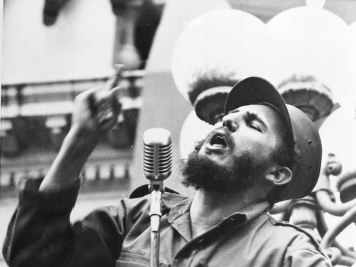 Although he found much support in the US press and with its citizens, Fidel Castro