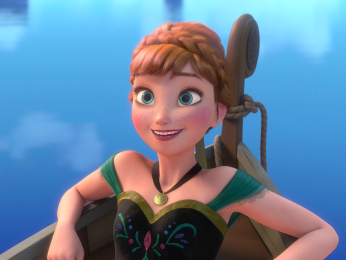 Anna saves her kingdom from an eternal winter in 2013