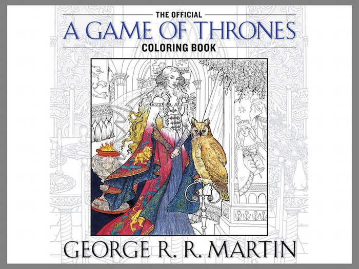 The official "Game of Thrones" coloring book