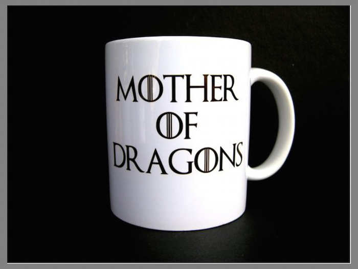 "Mother of Dragons" coffee mug