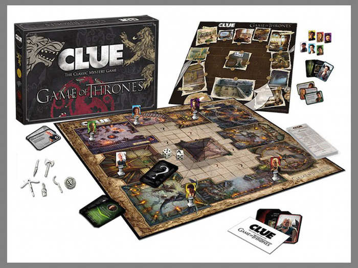 "Game of Thrones" Clue board game