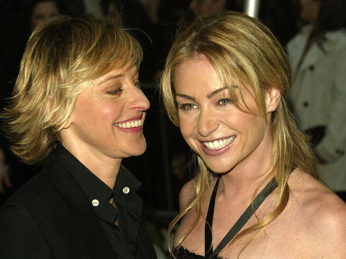 In 2004, DeGeneres started dating her future wife: actress Portia de Rossi.