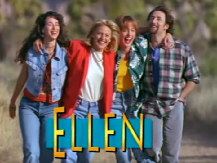 Her career picked up steam in 1994: She landed a starring role as Ellen Morgan on the ABC sitcom "Ellen."