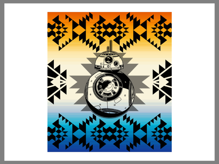 A BB-8 blanket by Pendleton