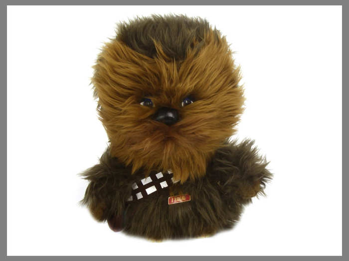 A stuffed, talking Chewbacca