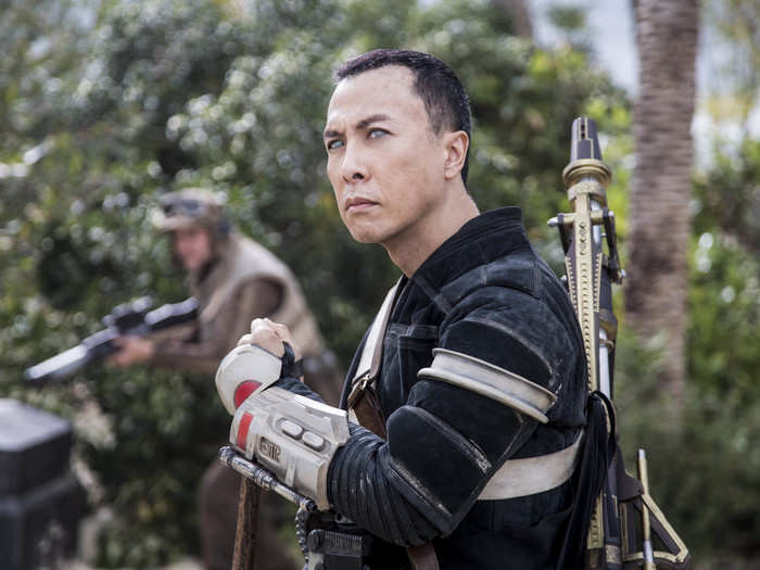 Another member of the crew is Chirrut Imwe. He