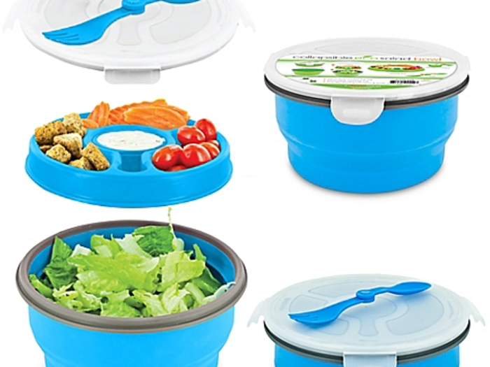 Collapsible salad bowl - $14.99