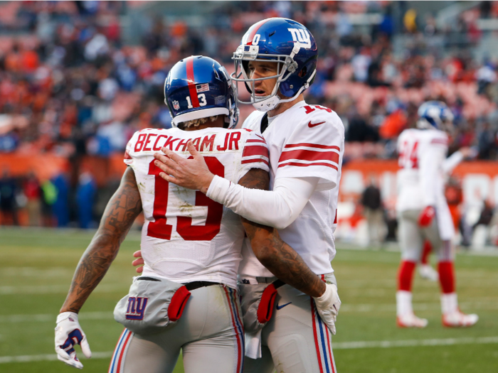 6. New York Giants