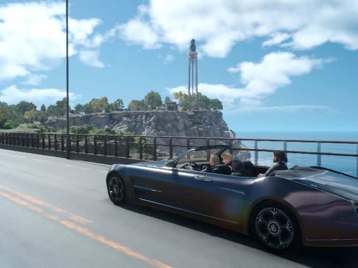 As you can see, "Final Fantasy XV" is the best-looking virtual road trip ever made. It