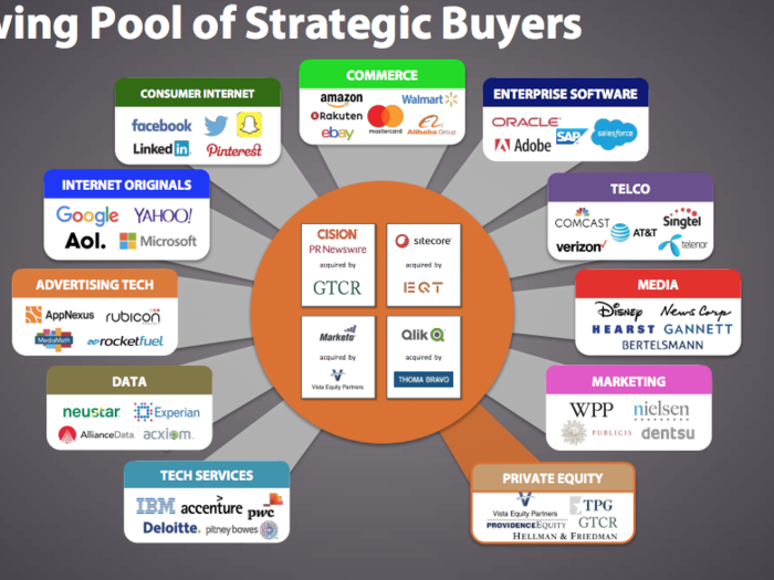 Private equity has also entered the space. With predictable revenues, high operational leverage, and healthy margins, some companies in the industry fit the financial profile that intrigues financial buyers.