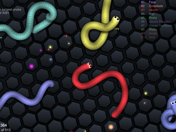 4. slither.io