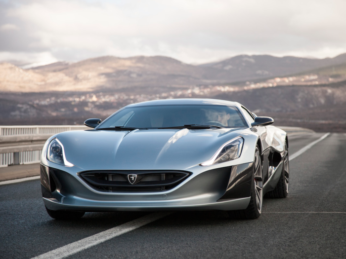 4. Croatian car manufacturer Rimac showed off its Concept_One electric supercar at the Geneva Motor Show in March. It has bonkers power, roughly 1,070 horsepower, and 1,180 ft.-lb of torque.