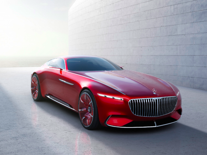 3. Mercedes unveiled its Vision Mercedes-Maybach 6 concept car in August. Mercedes says it generates a whopping 738 horsepower, but it also hasn