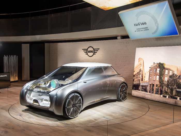 6. BMW added to its Vision 100 line in June. Here we see the Mini Vision Next 100 that was built for ridesharing.