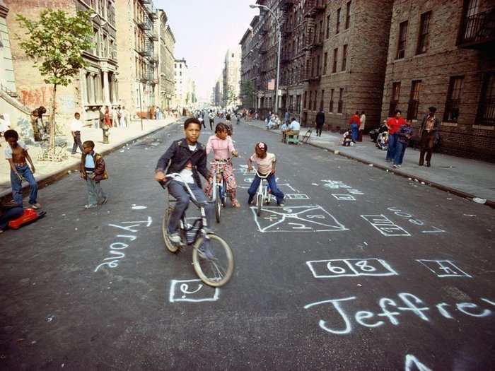 New York, 1977: West 138th Street in New York City