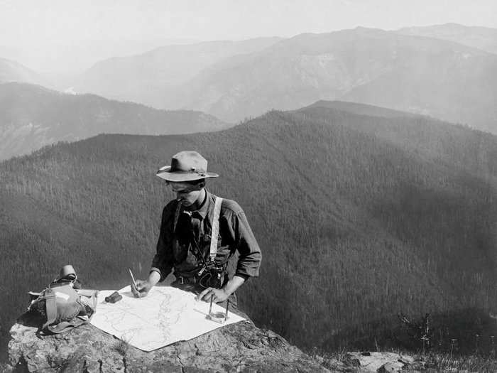 Montana, 1925: From his vantage point high above Montana